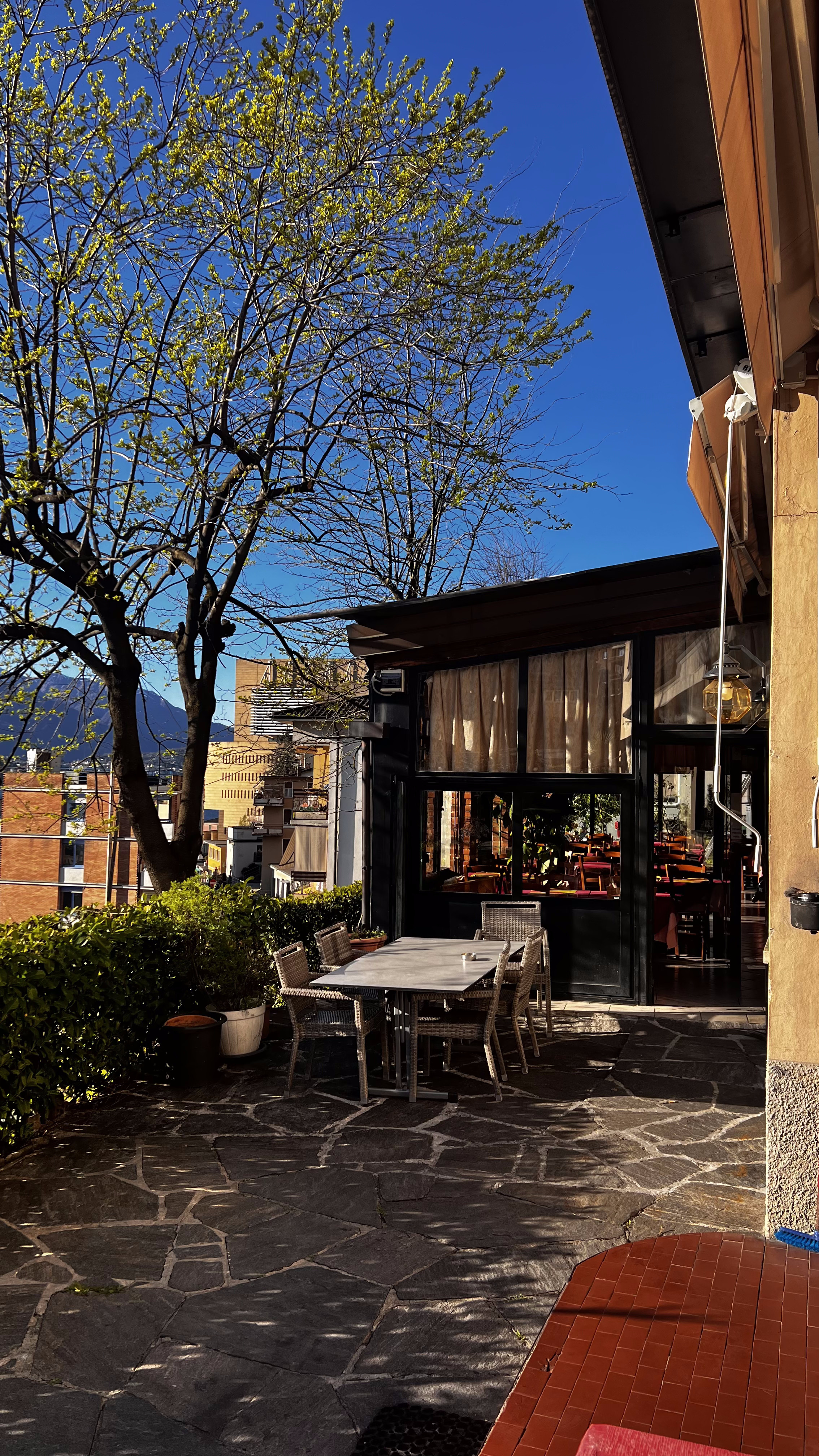 La terrazza esterna